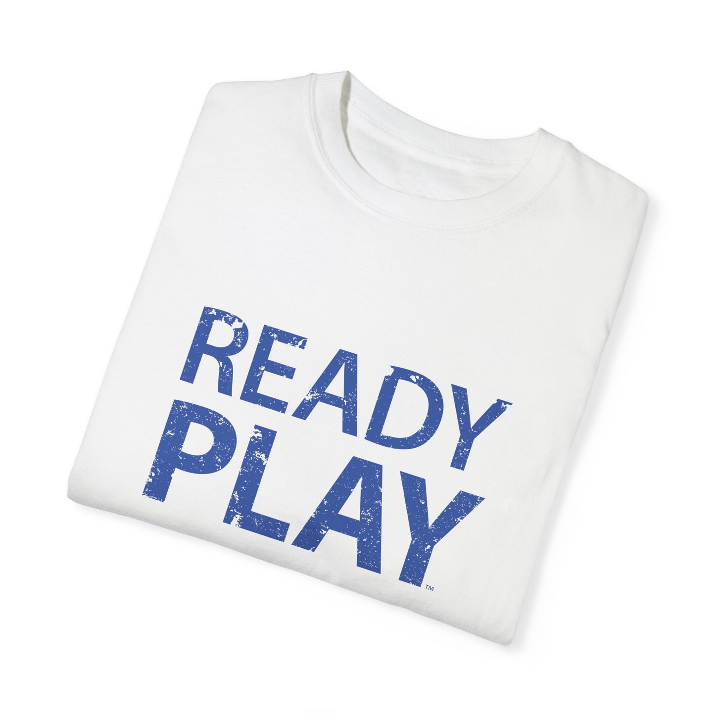 Unisex Ready Play T Shirt - Blue
