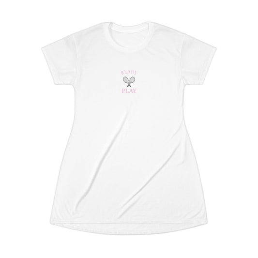 Ready Play T-Shirt Dress - Pink