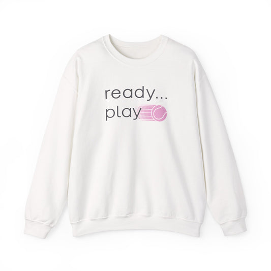 Ready Play Motion Crewneck - Pink