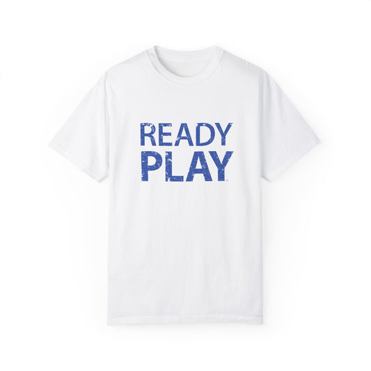 Unisex Ready Play T Shirt - Blue